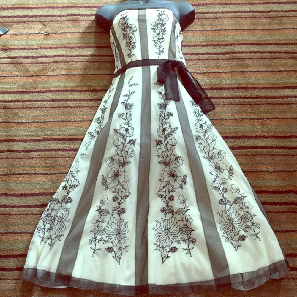 BCBG Prom or Wedding Vintage  like dress